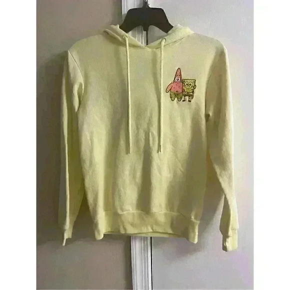 Spongebob yellow Sweatshirt, XS/S‎ Nickelodeon - Picture 1 of 4